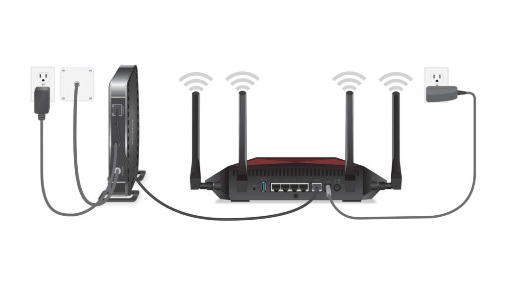 Steps wireless router setup